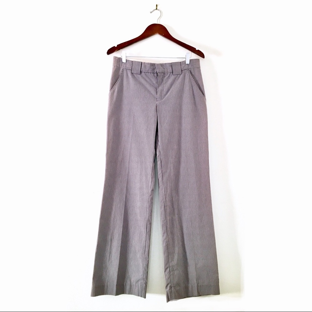 NWT Marc Jacobs Striped Cotton Wide Leg Pants